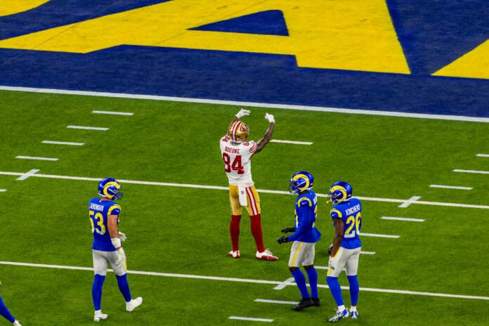 San Francisco 49rs vs Rams At Sofi Stadium