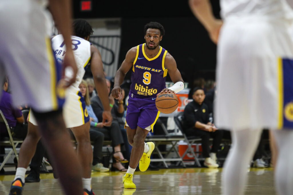 Bronny James, G League Season Debut Photo Credit: Daisy Lopez
