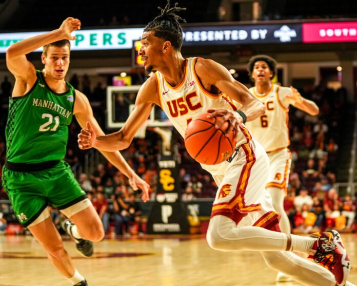 USC Trojans vs Manhattan 2025-(Photo By : ANGEL ALMADA)