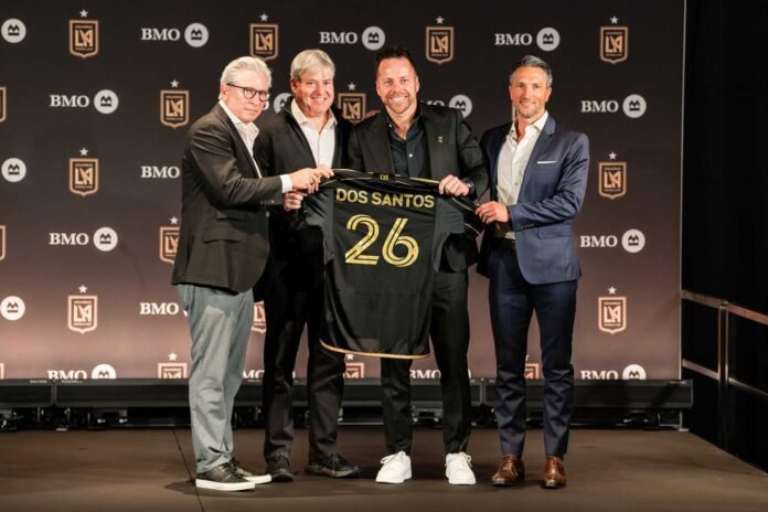 Dos Santos New LAFC Head Coach: Photo Credit - LAFC