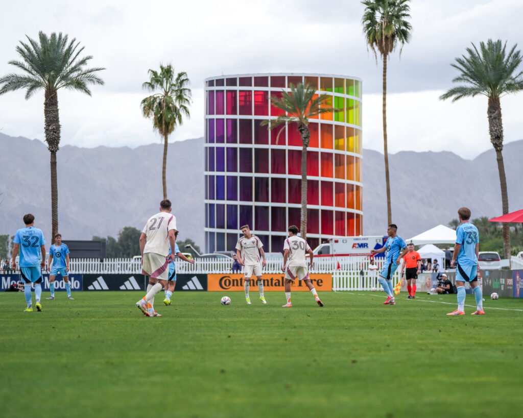 DC United and Minnesota FC face each other at Coachella Valley Invitational on February 11th, 2026 - Photo Credit - Angel Almada