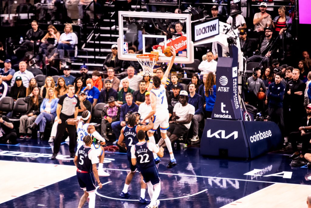 Chet Holmgren (#7) for OKC Thunder dominating for their win against the LA Clippers on April 8, 2026. Photo Credit: Daisy Lopez
