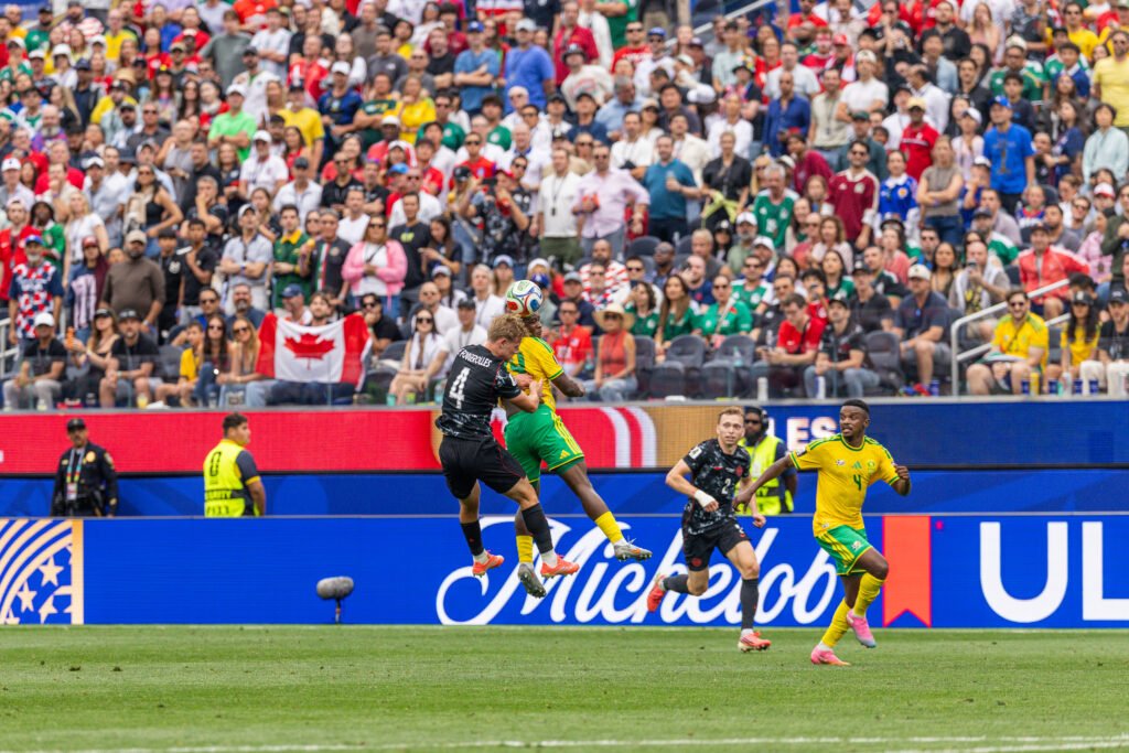 Canada vs South Africa at the round 32 of the World Cup playoffs at Sofi Stadium on June 28th, 2026 Photo Credit - BZFIlms Sports Marketing Agency - Bruno De WItt Zanotto