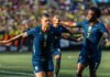Brazil National Team Bruno Guimarães (8) celebrates his goal vs Egypt at Huntington Bank Stadium in Cleveland Ohio on June 6th, 2026 - Photo Credit BZFILMS Sports Marketing Agency - Bruno De Witt Zanotto